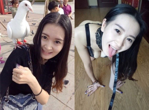 反差婊们 对比专场