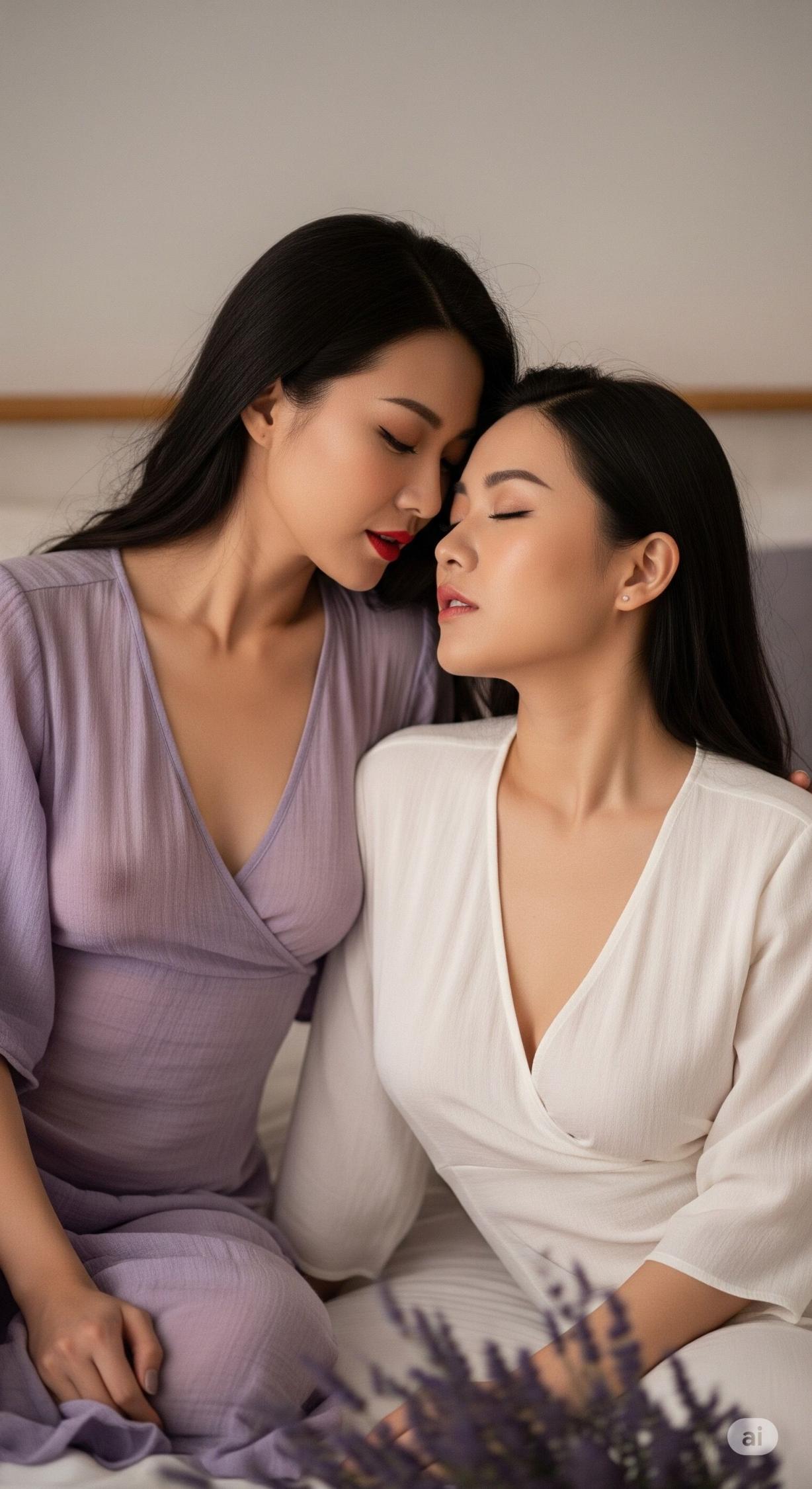 AI美女图片