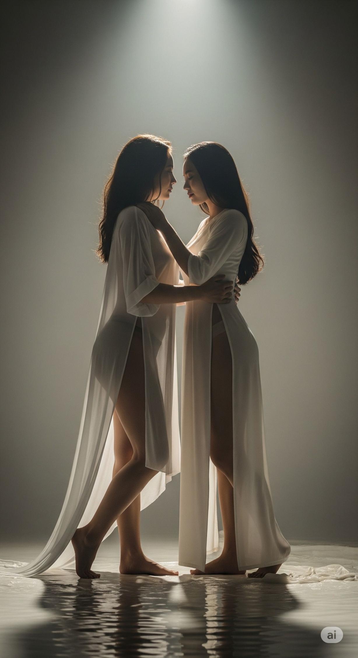 AI美女图片