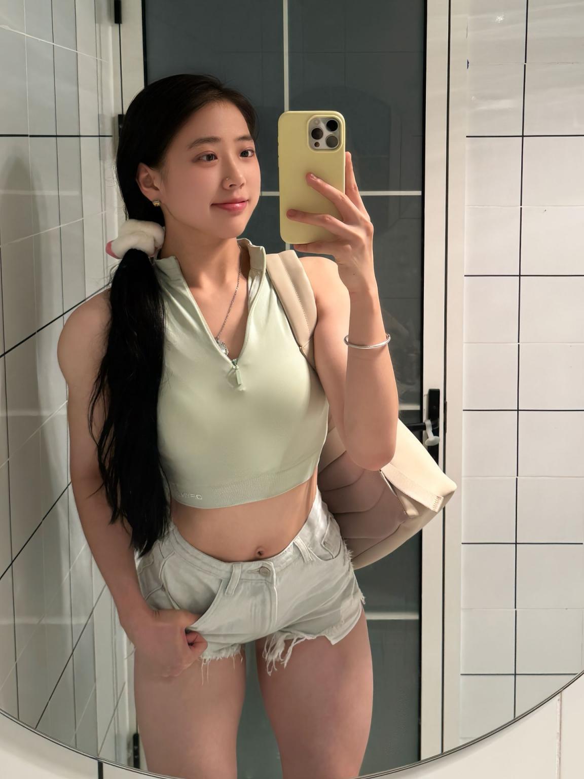 健身小美女