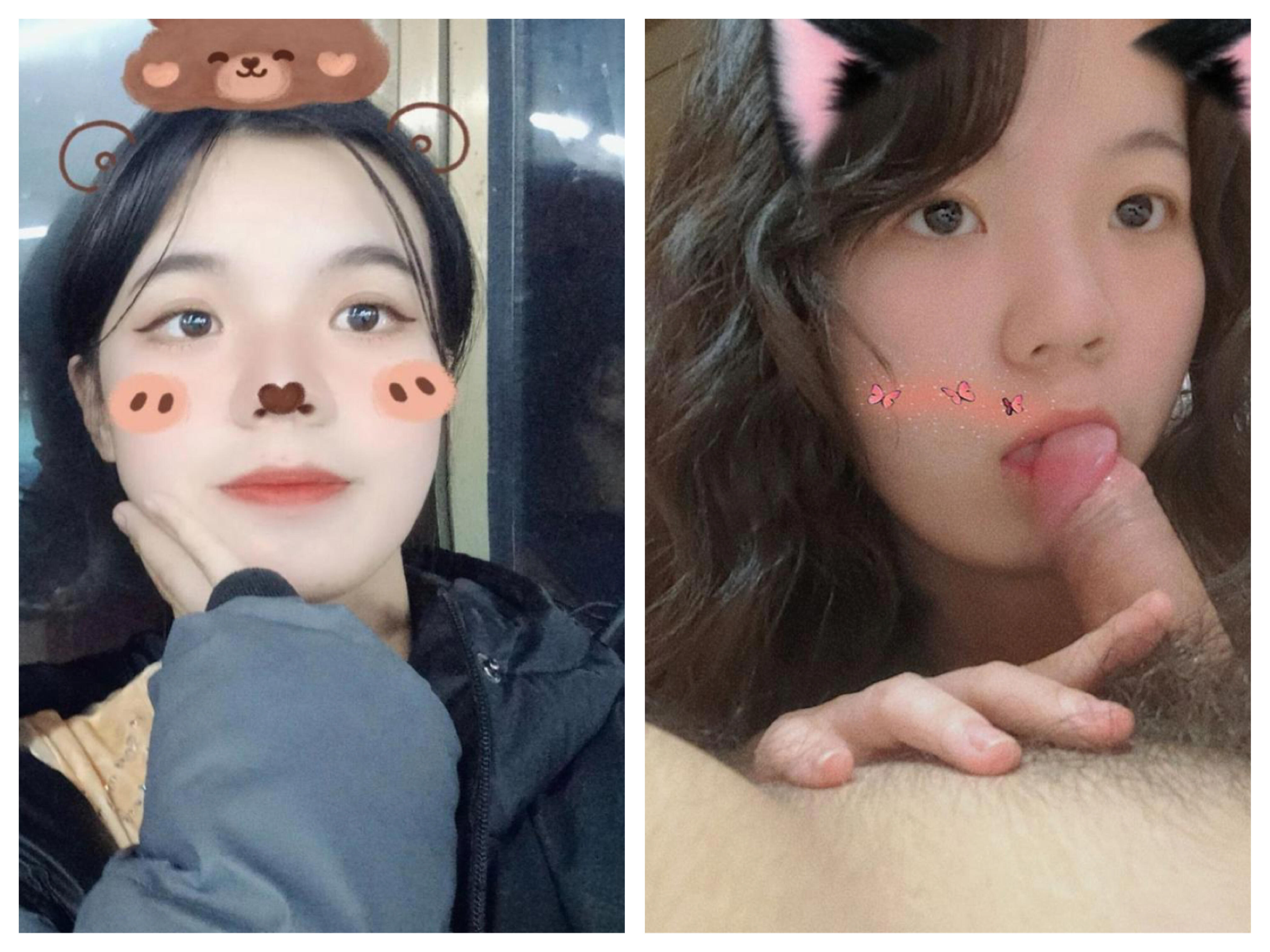 人前女神VS反差母狗 202508006