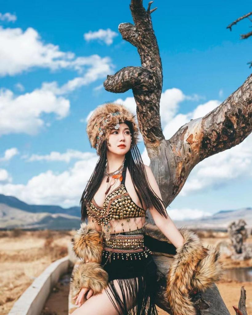 搜集的妹子图片-古风+民族风