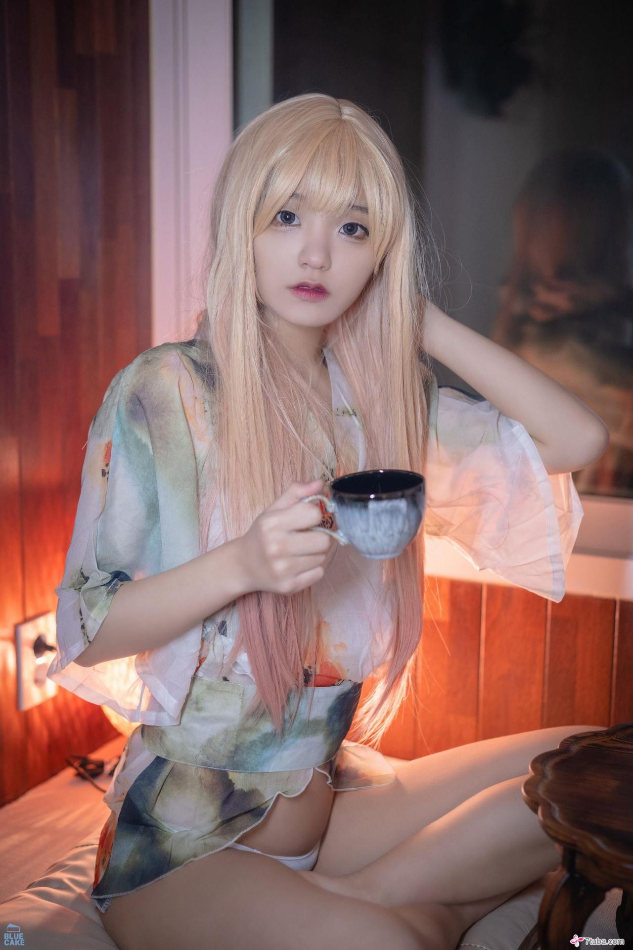 性感美图 粉红金丝