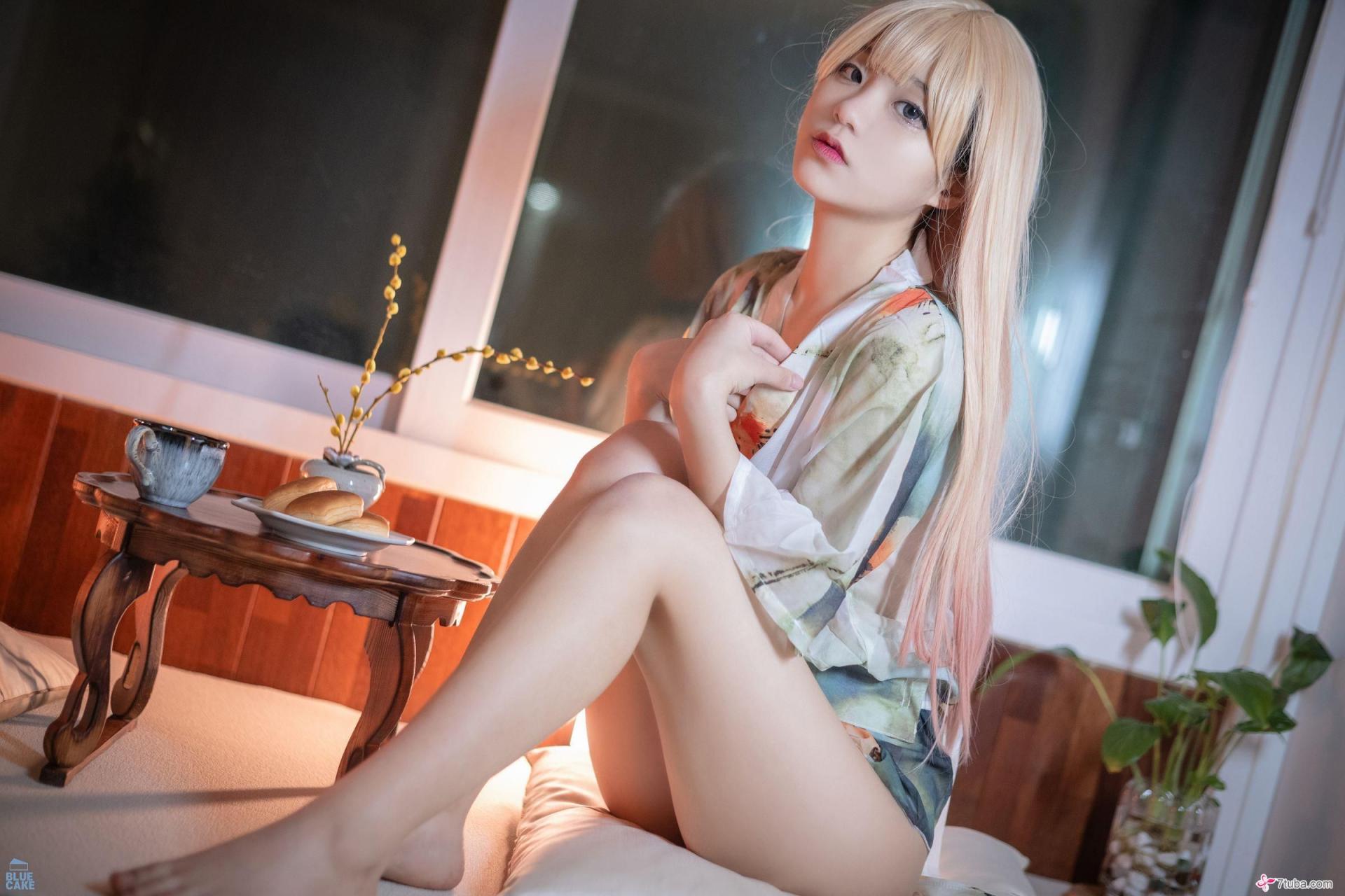 性感美图 粉红金丝