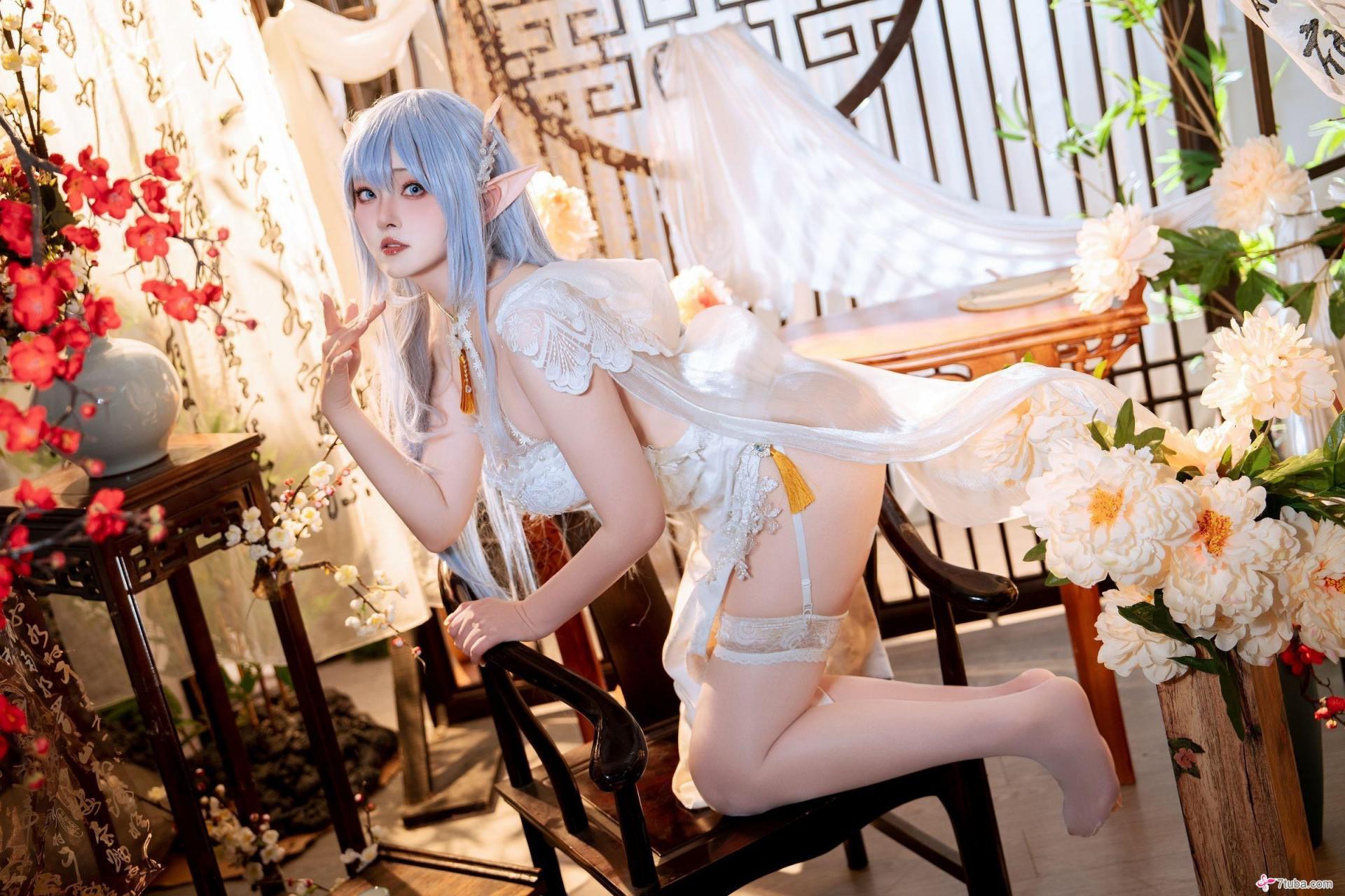 性感美图 阿尔比恩旗袍