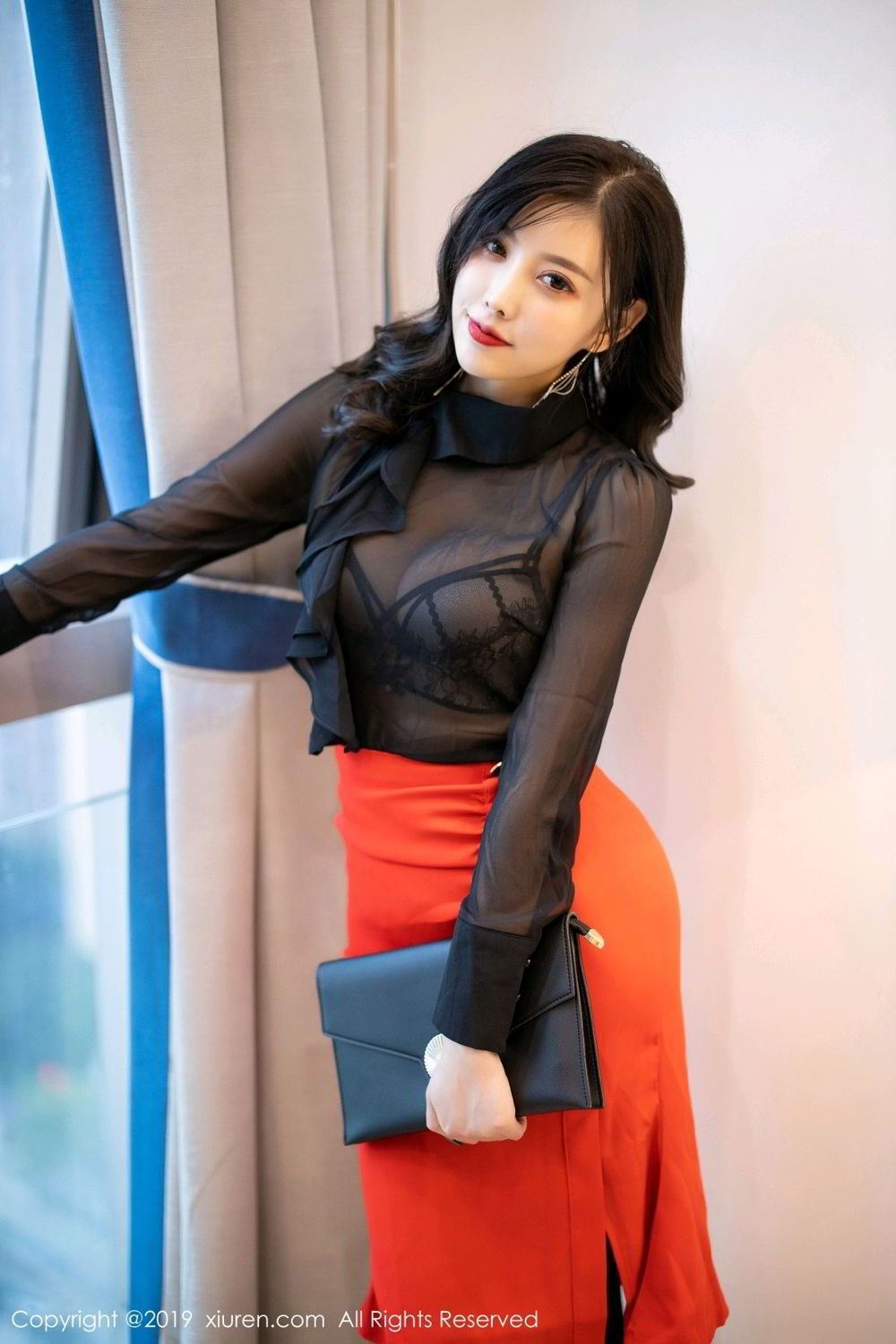 杨晨晨 小甜心 性感不羁 风情写真