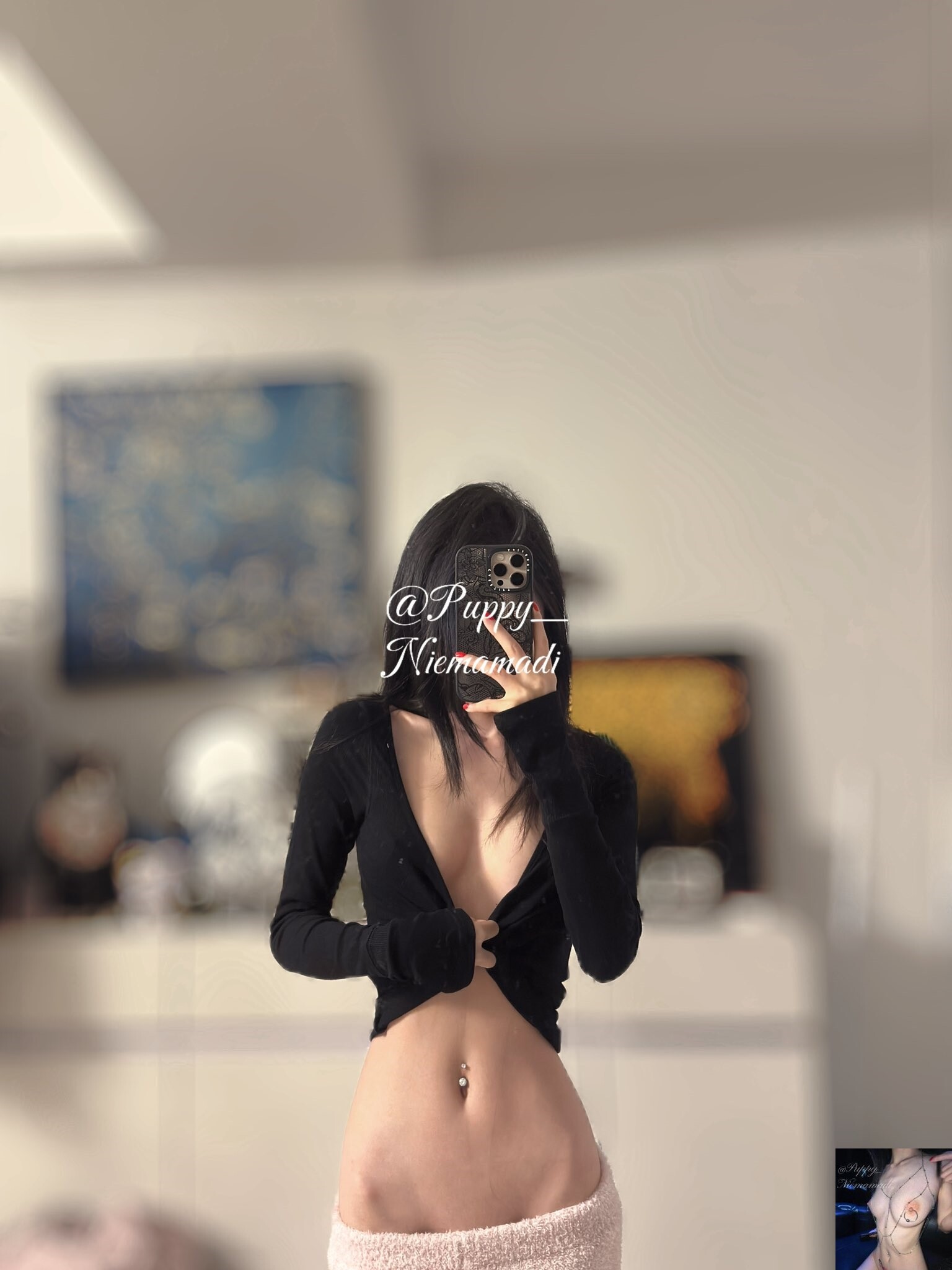 在校乳环白虎少--穿孔