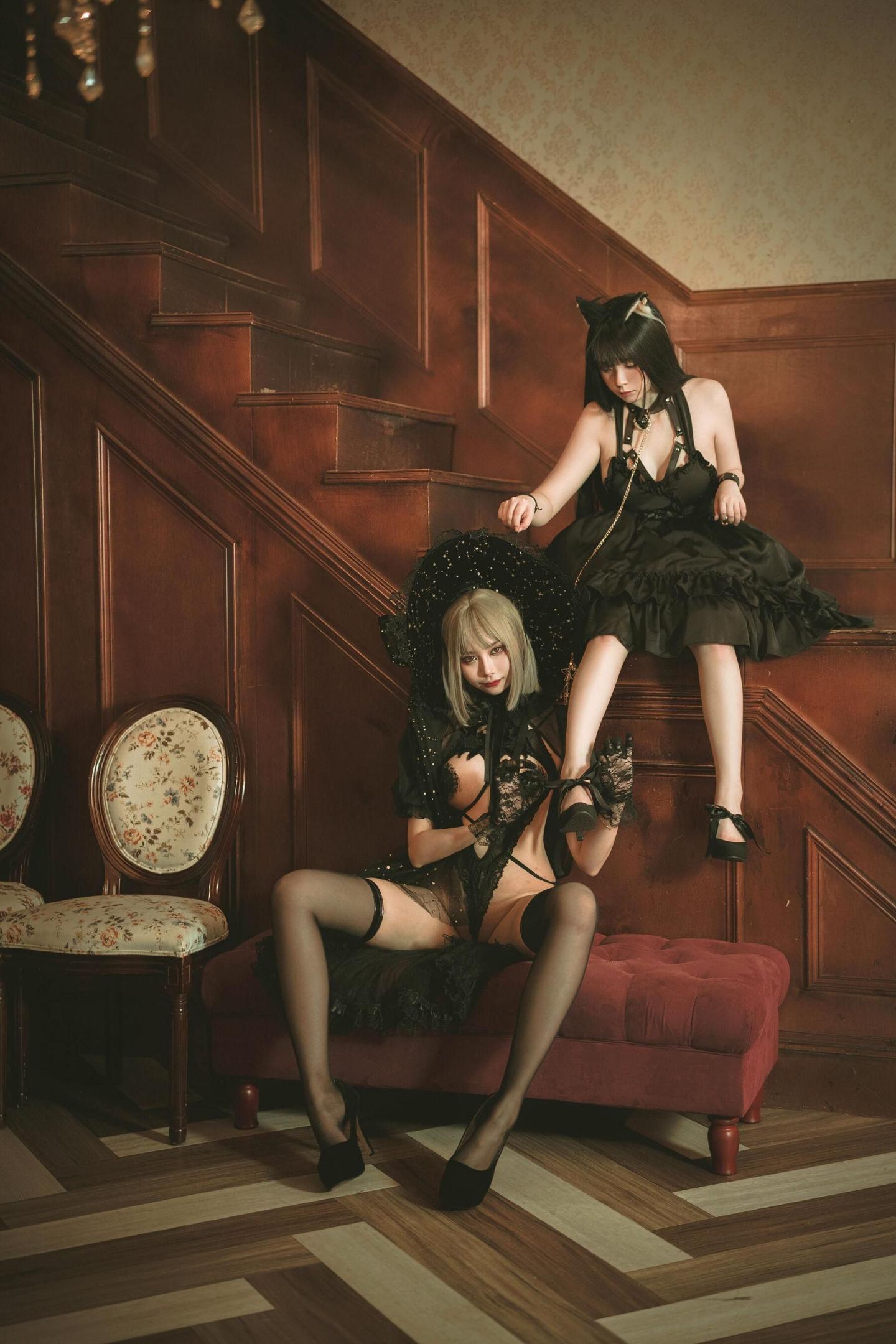 落落Raku魔女と黑猫