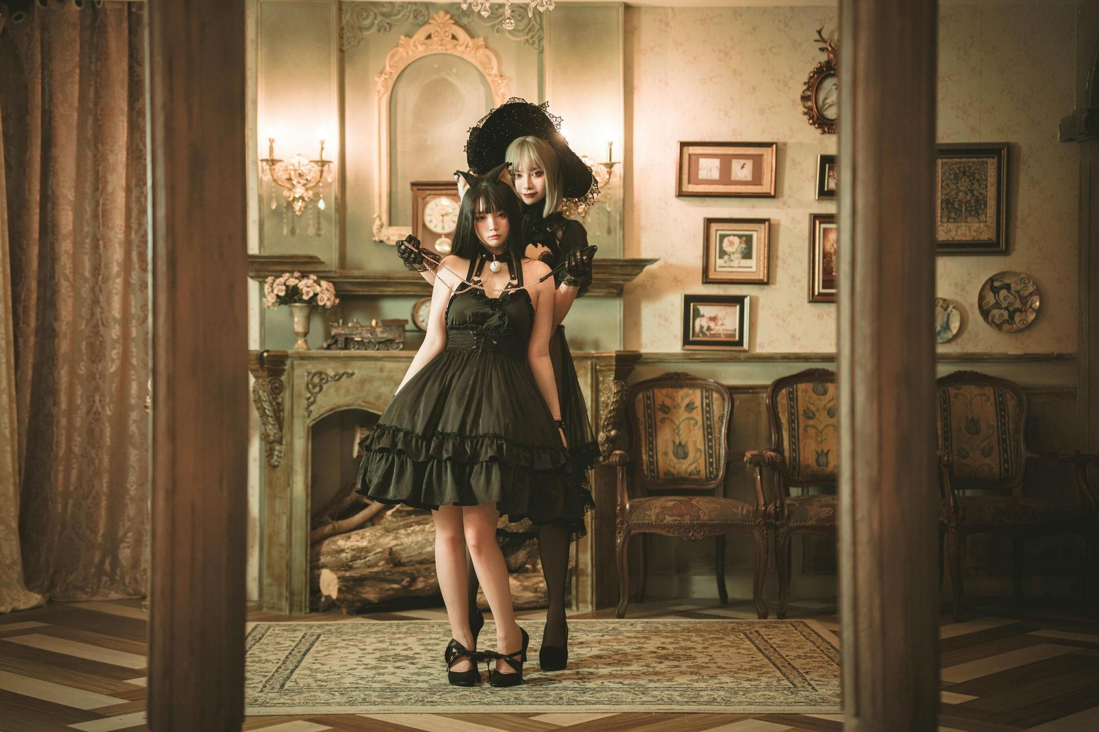 落落Raku魔女と黑猫